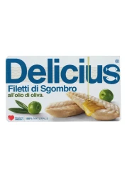 Delicius Mackerel Fillets In Olive Oil 125g