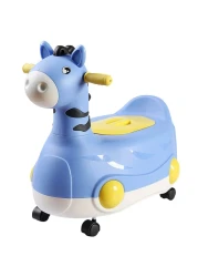 Eazy Kids Horse Potty Car - Blue