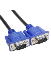 EKYLIN VGA to VGA Cable, 1.5m/5Feet VGA Male to Male Video Extension Cable VGA Adapter for Computer PC to Monitor Screen Projector with VGA Socket Port