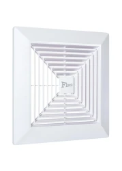 Flowild 12x12 Bathroom Exhaust Fan Cover with Springs Replacement Parts for Square Ceiling or Wall-Mount Exhaust Fan, Bathroom Ceiling Fan Grille, Air Diverter, Ceiling Air Diffuser