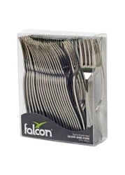 Falcon Mini Fork Set Silver 50 PCS