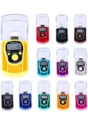 lavish (12 Pcs) Digital LCD LED ElectronicTasbeeh Pray Finger Ring Tally Lap Counter