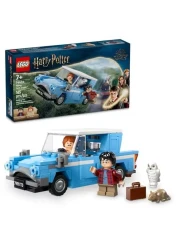 LEGO Harry Potter Flying Ford Anglia, Buildable Car Toy with 2 Minifigures for Role Play, Fantasy Playset for Kids, Harry Potter Car, Gift for Boys, Girls and Any Fan Ages 7 and Up, 76424