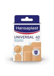 Hansaplast Universal Wound Plasters, Water-resistant, 40 Strips