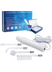 4 in 1 Portable High Frequency Skin Therapy Machine, Blemish & Spot Control, Skin Tightening & Radiance, Wrinkle Reducing Skin Therapy Wand