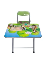 Table And Chair Set Multicolour