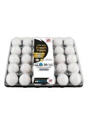 Al Ain Farms Fresh Large White Eggs 30 PCS