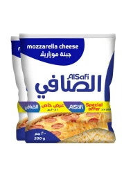 Al Safi Mozzarella Cheese 200g Pack of 2
