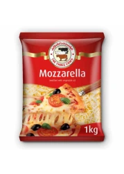 The Three Cows Mozzarella Shredded Cheese, 1kg