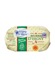 Isigny Ste Mere Salted AOP Churned Butter 250g