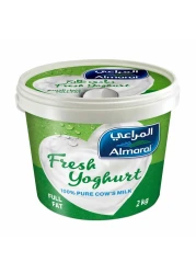 Almarai Full Fat Plain Yoghurt, 2kg