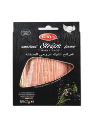 Volys Smoked Turkey Strips 150g