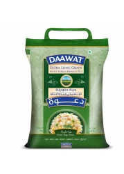 Daawat Extra Long Grain White Indian Basmati Rice, 5kg