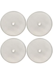 Universal French Press screen 4 inch for 34oz/8 cups/1000ml coffee press, 4 Pack french press filter replacement screen with metal center ring