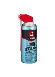 3-IN-ONE RVcare Window &amp; Track Dry Lube with SMART STRAW SPRAYS 2 WAYS, 10 OZ