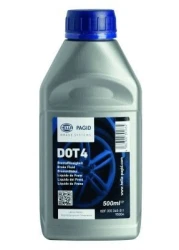 HELLA Pagid DOT 4 Brake Fluid DOT4 - 500ml (16.91 Oz)
