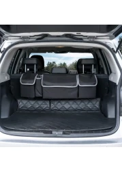 Car Trunk Organizers Car Seat Organiser Boot Tidy Organiser Heavy Duty Car Organiser with Waterproof