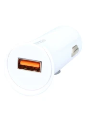 All Ride Connect Qualcomm 3.0 Quick Charge Car Charger 3.1A 18W 12-24V White