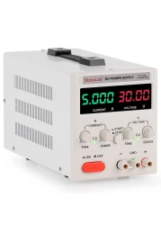 stonylab Digital DC Power Supply, 30V/5A Adjustable Single Output Switch Mode Regulated DC Power Supply for Bench Test Laboratory Research