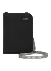 Pacsafe Rfidsafe V150 Anti-theft Blocking Compact Passport Wallet, Black