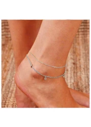 Aiwanto Anklet Silver Ankle Chain for Women's Fashion