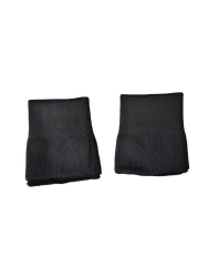 Knit Cuffs for Jacket,Seamless Rib Cuffs 1Pair for Sleeve Extending or Replacement (Black)