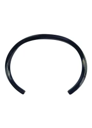 KYMY Arabic Cuff Bracelet, Muslim Islamic Allah Jewelry, Eid Gift Black Allah Ayatul Kursi Cuff Bracelet for Women Islam Eid Ramadan Gifts (Black-1)