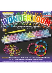 The Beadery Wonder Loom The Ultimate Loom For Making Rubber Band Bracelets