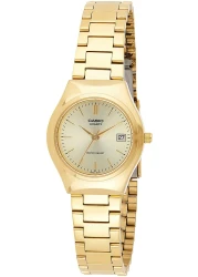 Casio Womens Quartz Watch, Analog Display And Stainless Steel Strap Ltp-1170N-9Ardf, Gold, One Size