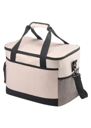 Portable Cooler Bag - Insulated Large Capacity Camping Cooler for Picnic, Beach, Travel &amp; Outdoor Adventures - Leakproof, Lightweight &amp; Durable Lunch Cooler
