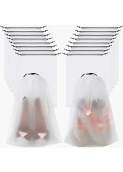 Vivinin 18 Pack Shoe Bags - 11.8in x 15.7in, Storage Bags for Packing, Travel Essentials for Men and Women