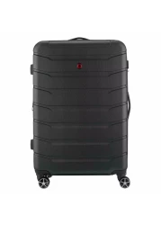 Wenger Vaiana 4 Wheel Hard Casing Luggage Trolley Black 77cm