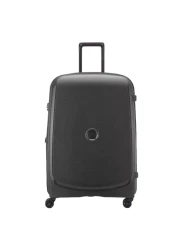Delsey Belmont Plus 81Cm Double Wheel Trolley Case Black