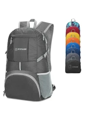 ZOMAKE Foldable Backpack Lightweight Packable 35 L Hiking Daypack Water Resistant Travel Bag Nylon Outdoor Sports Camping Rucksack Walking Trekking for Men Women Seniors