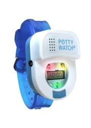 Potty Watch for Kids Potty Training - Potty Training Watch with 3 Fun Flashing Lights and Music - Water-Resistant Watch - Potty Watch Remind Kids Every 30, 60 or 90 Minutes - Blue