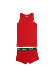 Fontella Cotton Underwear Set for Boy 800602 Red 2 Years