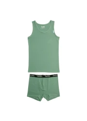 Fontella Cotton Underwear Set for Boy 800810 Olive 10 Years