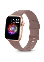 TreasureMax Sport Band Compatible with Apple Watch Bands 38mm 40mm 41mm 42/44mm 45/46mm 49mm Smoke Violet, Soft Silicone Strap Compatible for Apple Watch Series 10 9 Ultra SE/SE2 8 7 6 5 4 3 Men Women