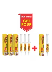 Roach Doctor Buy 3 Get 4 Syringe Gel Bait - Target Ants &amp; Cockroaches Effectively