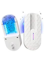 BugMD Fly Trap Indoor, Gnat Traps for House Indoor, Fruit Fly Trap, Gnat Killer Indoor, Plug in Bug Catcher, Indoor Fly Trap, Insect Traps Indoor, Fly Traps Indoor for Safer Home, Fruit Fly Killer