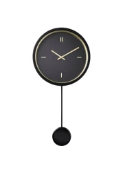Wall Clock Black 26 Cm/20 Pack
