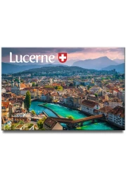 Magnet Sv Lucerne Fridge Magnet Switzerland Travel Souvenir Lake of The Four Forest Canton