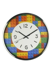 Mychoice Decorative Wall Clock Multicolour 30cm
