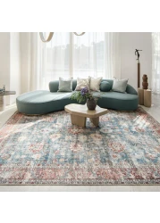 Vince Sky 150 x 80 cm Carpet Knot Home Designer Rug for Bedroom Living Dining Room Office Soft Non-slip Area Textile Decor