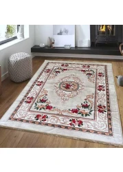 STARGOLD Luxurious Embossed Indoor Floor Carpet Bedroom and Living Room Rug Anti Slip Floor Carpets 200x300 cm SG-P015-B