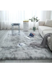 Generic Area Carpet, Pile Rug, Shaggy Multipurpose Non Shedding Anti Slip, For Bedroom Living Room - Light Grey 140X200cm