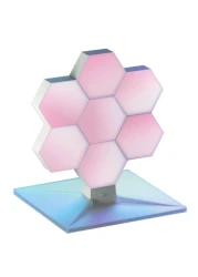 مجموعة إضاءة (ال إي دي) الذكية من كولولايت 7 كتل وقاعدة