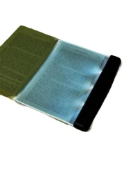 Juesi Flat Light for Reading in Bed at Night Clear LED Book Full Page Light Illuminator Panel Plate Lamp Board Wireless