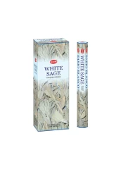 HEM White Sage Incense Sticks 100 Count Natural Air Purifying Aromatherapy Calming and Cleansing Fragrance Perfect for Meditation and Relaxation LongLasting Burn