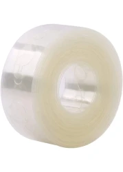 Doreen 5 Meters Transparent Soft Arch Balloon Chain Double Hole Tape Balloon Decorating Strip Kit for Arch Garland Tying Tool for Wedding Party Baby Shower Decoration (1 Roll)（GC779A）